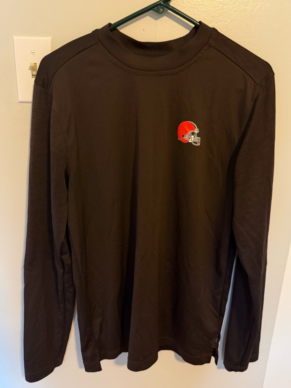 NFL Nike Browns On Field Apparel Long Sleeve